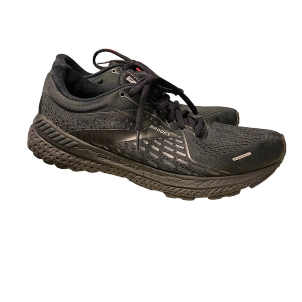 BROOKS ADRENALINE womens US size 10 all black cushion support